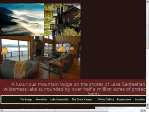 greatcampslodge.com: The Great Camps Lodge at Lake Santeetlah
Great Camps of The Smokies