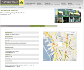 monsieurstore-marseille.com: Trouver son magasin
Trouver son magasin