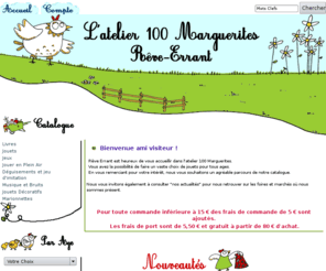 reve-errant.com: Rêve Errant!, L'atelier "100 marguerites" - Jeux, Jouets en Bois
Rêve Errant! - Jouets Décoratifs, Musique et Bruits, Jouer en Plein Air, Marionnettes, Déguisements et jeu d'imitation, Jeux, Jouets, Livres, Jouets bois, Musique, Bruits, Jouets