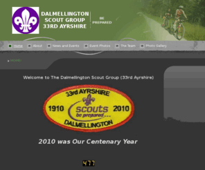 dalmellingtonscouts.com: Dalmellington Scout Group (33rd Ayrshire) - Home

			
			Dalmellinton Scout Group (33rd Ayrshire) founded in 1910
		
		