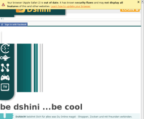 dshini.com: Dshini - Macht glücklich! | Dshini
Dshini – das coolste Social Network ist für Dich und Deine Freunde natürlich 100% kostenlos!