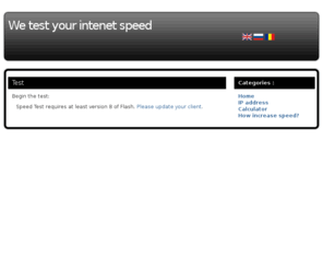 myspeedtester.net: We test your intenet speed
testeaza viteza internet