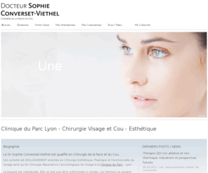 chirurgie-esthetiqueduvisage-lyon.com: Docteur Sophie Converset-Viethel Chirurgien de la Face et du Cou
