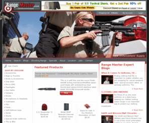 range-master.com: Range Master Tactical Gear 5.11 Tactical, Surefire Flashlights, Sabre, Taser, Rocky Boots
Range Master Tactical Gear specializes in 5.11 Tactical, Surefire Flashlights, Stack-on Safes, Rocky Boots, Sabre Pepper Spray, Taser Self-Defense and much more.From Tactical to Practical we have the gear you need.