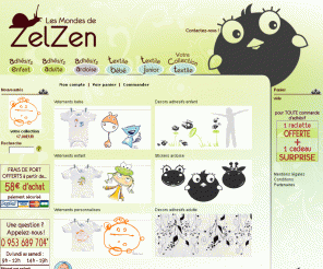 zelzen.com: Les mondes de ZelZen -  Boutique de stickers déco et cadeaux  - 
META_TAG_DESCRIPTION