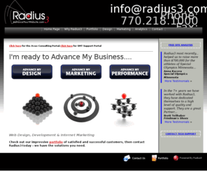 advanceyourwebsite.com: Radius3 Web Marketing | Advance Your Website
Over 10 Years Experience in Business Web Consulting, Design and Marketing