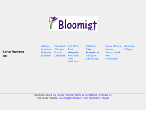 bloomist.com: Bloomist - Flowers directly from local florists
Bloomist is a comparison shopping site for flower arrangements. Use Bloomist to find and buy flower arrangements from local florists.