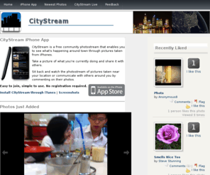 city-stream.com: CityStream - iPhone Photo App
CityStream iPhone App