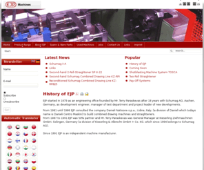 ejpmachines.com: EJP Machines
EJP Maschinen GmbH - Quality Made in Germany