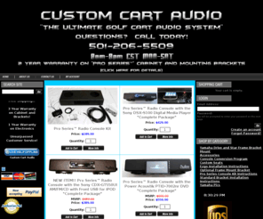 kustomkartaudio.com: CustomCartAudio, LLC - Home
<META name="description" content="custom,golf,cart audio,radio,dvd<META name="description" content="custom,Pro Series,golf,cart audio,club car,ezgo,yamaha,radio,dvd,console"> 