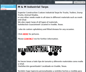 mmindustrialtarps.com: M & M Industrial Tarps
