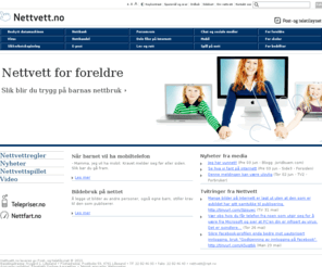 nettvett.no: Nettvett.no
Nettvett.no er et nettsted hvor du finner informasjon, råd og veiledning om sikker bruk av Internett.