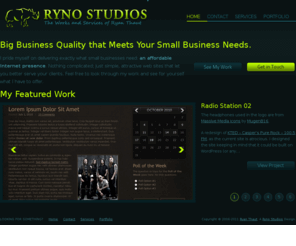 rynostudios.com: Ryno Studios | The Works and Services of Ryan Thaut

