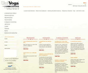 universoyoga.org.br: UNI-YÔGA VILA OLÍMPIA - (11) 3845-5933 - www.universoyoga.org.br
Aulas e Cursos de Yôga (Yoga) para iniciantes e avançados em São Paulo-SP. Agende uma aula experimental gratuita! Qualidade de vida na prática. Rua Cel. Joaquim Ferreira Lobo, 303 - Vila Olímpia - São Paulo - SP