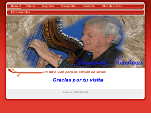 armandosantanarodriguez.com: Home - Un sitio web para la edición de sitios
Un sitio web para la edición de sitios