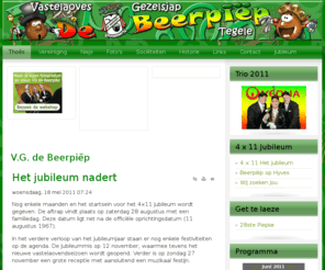 debeerpiep.com: V.G. de Beerpiëp
Vastelaovesgezelsjap de Beerpiëp Tegelen