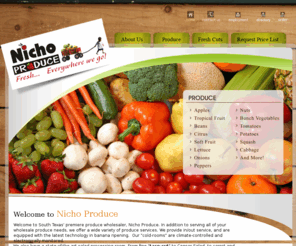 nichoproduce.com: Wholesale Fresh Produce  |  Nicho Produce  |  South Texas Produce Company
Serving all of your wholesale needs and produce services.