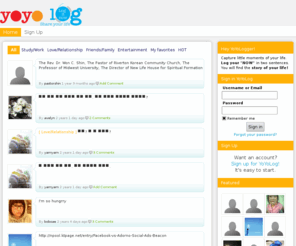 yoyolog.com: YoYoLog - Miniblog with your Friends
YoYoLog - Miniblog with your Friends