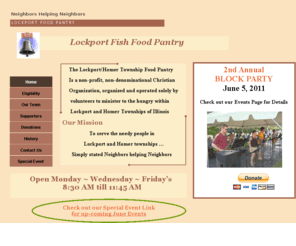 lockportfoodpantry.org: Home
Lockport Illinois Fish Food Pantry