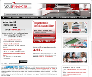 reponsefinancement.com: Crédit immobilier - Prêt immobilier - VOUSFINANCER.com
Vous négocier les meilleurs crédits immobiliers, c'est notre métier