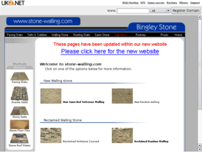 stone-walling.co.uk: Bingley Stone - Natural Stone Walling
UK2NET UK2.NET UK'S FREE DOMAIN NAMES