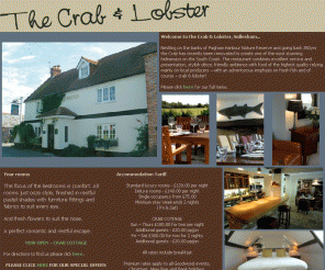 crab-lobster.co.uk: Crab and Lobster Pagham Harbour West Sussex - Pub ~ Restaurant ~ Luxury Accommodation ~ Private Boutique Hotel ~ Bed and Breakfast
Crab and Lobster, Pagham Harbour, West Sussex - Pub ~ Restaurant ~ Luxury Accommodation & Cottages ~ Private Boutique Hotel ~ Bed and Breakfast within easy reach of Chichester, Goodwood racing and festival of speed, Petworth for antiques and Cowdray Park polo in Midhurst.