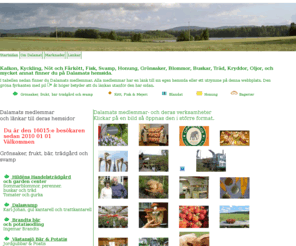 dalamat.se: Dalamat: Småskaliga livsmedelsprodusenter
Dalamat är en obunden sammanslutning av jordbrukare och småskaliga livsmedelsproducenter i Dalarna. Allt sedan föreningens bildande har vår målsättning varit att leverera förstklassiga produkter som producerats på naturens egna villkor och i närhet till konsumenten.