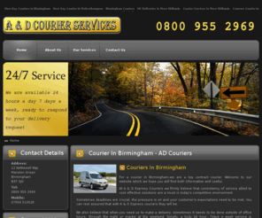 european-couriers.net: Courier in Birmingham : AD Couriers
For a Courier in Birmingham come to AD Couriers, we offer a wide rnage of services to suit your needs