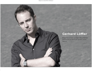 gerhard-loeffler.com: http://gerhard.loeffler.com//.....................................
Willkommen auf den Webseiten von Gerhard L