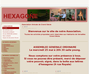 hexagone-vgs.com: Association Amicale de Grand Siècle
Joomla! - le portail dynamique et système de gestion de contenu