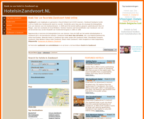 hotelsinzandvoort.nl: Zandvoort Hotels: uw gids voor hotel boeken in Zandvoort en omgeving: HotelsinZandvoort.NL
HotelsinZandvoort.NL: veilig online hotels boeken in Zandvoort