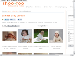 shoofoobaby.com: Bamboo Baby - Shoo-Foo
A beautiful and healthy bamboo layette for baby