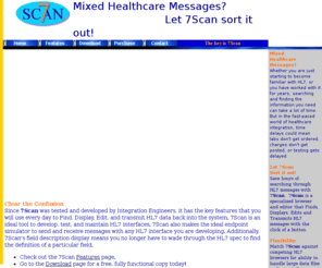 7scan.com: HL7 Tools: 7Scan - The HL7 Viewer, Browser, Editor