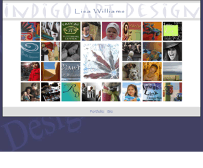 indigoartdesign.com: Indigo Art Design - Lisa Williams Leek
Indigio Art Design serves individuals and business needs with custom web design, photography, print or advertising design, and logo creation located in Williamsburg, Virginia.