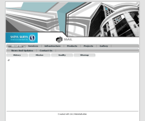 satyasurya.org: Satya Surya Aluminium Industries Limited (SSAIL) - About Us
A WebsiteBuilder Website
