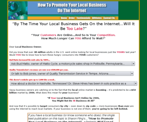 localbizpromo.com: How To Promote Your Local Business On the Internet
