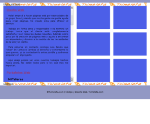 tximeleta.com: Tximeleta :: diseño web | barato y muy eficiente |
