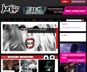 junioronline.com.au: Junior - Australian Music and Entertainment
Junior. Australian music and entertainment portal. News, reviews, photos and discussion of all genres of national and international events, fashion and tech.