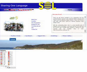 sol.org.uk: SOL - Sharing One Language
SOL is a charitable organisation providing English Language Support and Courses for Eastern and Central Europe.