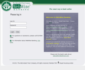 webwisebanking.com: Redirecting to WebWi$e
