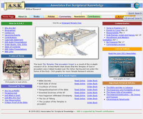 askelm.com: Associates for Scriptural Knowledge
The Associates for Scriptural Knowledge Home Page