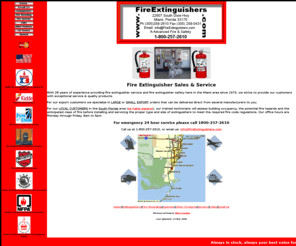 fire-extinguisher-sales.net: FireExtinguishers.com - Extinguisher Sales & Service
Fire Extinguisher Sales and Service. Specializing in Large or Small export orders that can be delivered straight from the manufacturer to you. fire extinguisher service, fire extinguisher training, fire fighting