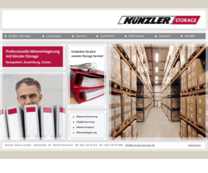 kuenzlerstorage.com: Künzler Storage - wir archivieren Ihre Dokumente kompetent, zuverlässig und sicher.
