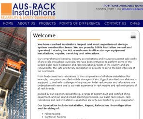 aus-rack.com: Aus-Rack Installations
Aus-Rack Installations, Steel storage rack installation and maintenance PH: 1800 010409 