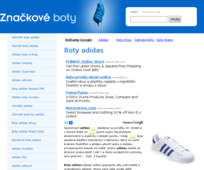 botyznackove.cz: Boty adidas – dámské i pánské boty adidas
Boty adidas – dámské i pánské boty adidas
