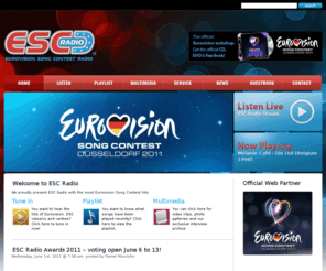 esc-radio.com: Eurovision Song Contest Web Radio
Welcome to ESC Radio. We proudly present ESC Radio with the most Eurovision Song Contest hits.