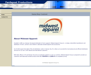 midwestapparelgroup.com: Fenfepost Productions
