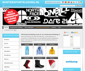 wintersportkleding.nl: Wintersportkleding koop je via wintersportkleding.nl - Wintersportkleding
