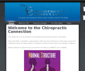 chiropracticconnection.net: chiropracticconnection.net - Home
Unique chiropractic treatments through advanced structural correction of the spine.