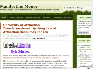 manifestingmoney.info: Manifest Your Prosperity!
manifesting money, manifest money, prosperity, abundance